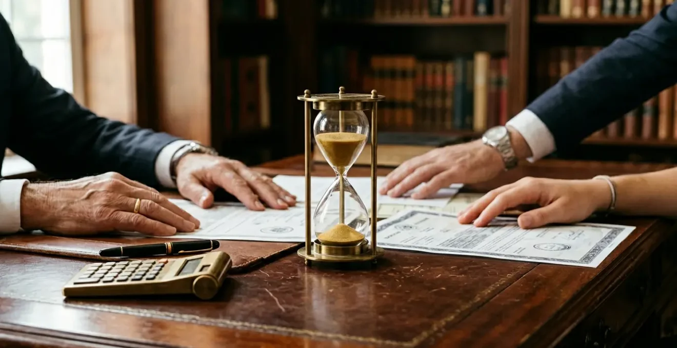 Stratégie d'optimisation de la transmission patrimoniale avec documents fiscaux et calculatrice