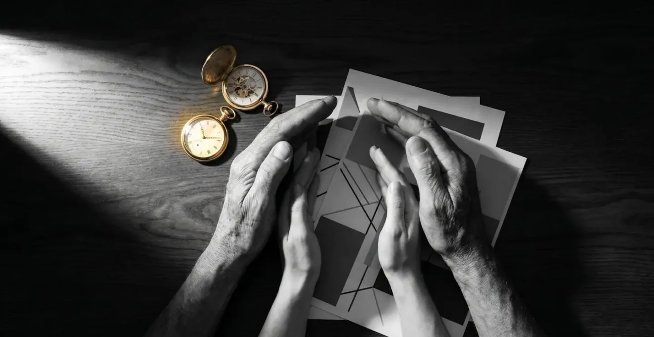 Mains protectrices au-dessus de documents d'assurance symbolisant la sécurité